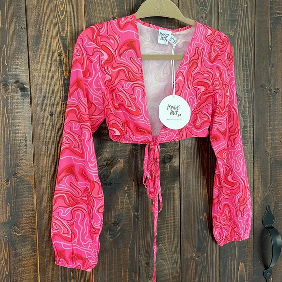 Princess Polly, long sleeve crop top - Picture 3 of 3